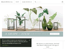 Tablet Screenshot of magnolia.com